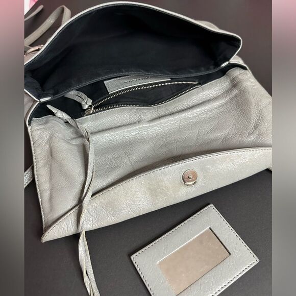 💯Authentic Balenciaga Silver Metalic Crossbody🍀 - Picture 10 of 17